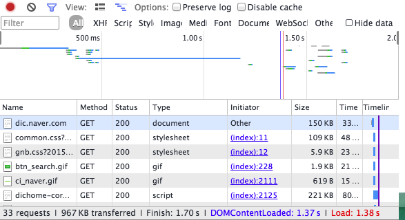 naver dic data uncompresssed